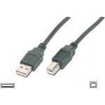 Assmann AK-300102-018-S USB 2.0 A m / B m, 1,8m, černý – Zboží Mobilmania