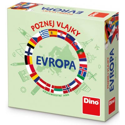 Dino Poznej vlajky Evropa – Zboží Dáma