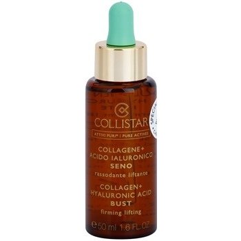 Collistar Pures Actives Collagen+ Hyaluronic Acid Bust Firming Lifting zpevňující a vyhlazující čisté látky na prsa a dekolt 50 ml