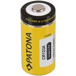 PATONA nabíjecí baterie CR123A/16340 700mAh Li-Ion 3,7V | Zboží Auto