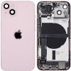 Náhradní kryt na mobilní telefon Kryt Apple iPhone 13 Zadní Housing s Malými Díly růžový