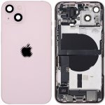 Kryt Apple iPhone 13 Zadní Housing s Malými Díly růžový – Zboží Živě