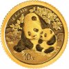 China Mint / Shanghai Mint Zlatá mince 10 Yuan China Panda 1 g
