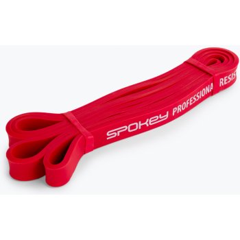 Spokey POWER II odporová guma červená 8-15 kg