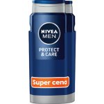 Nivea Men Protect & Care sprchový gel 2 x 500 ml dárková sada – Hledejceny.cz