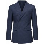 Pánské sako tmavě modré slim – Zbozi.Blesk.cz