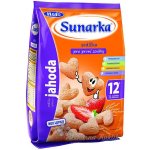 SUNÁREK Dětský snack jahodová srdíčka 50 g – Zbozi.Blesk.cz