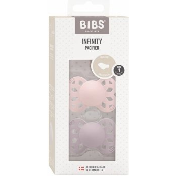 Bibs Infinity anatomické dudlíky silikon 2ks Blush + Woodchuck