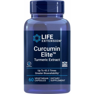 Life Extension Curcumin Elite Turmeric Extract 60 Kapslí – Hledejceny.cz