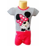 Eplusm Overal MINNIE letní s proužky růžový – Zboží Mobilmania