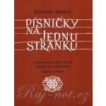 Písničky na jednu stránku Cyklus písní na texty moravské lidov – Zboží Dáma