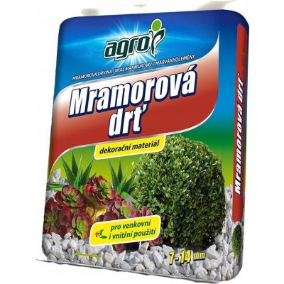 Agro Mramorová drť 7-14 mm 30 kg – Zboží Dáma