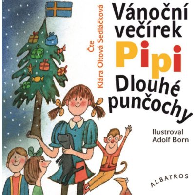 Vánoční večírek Pipi Dlouhé punčochy - Astrid Lindgren, Adolf Born – Hledejceny.cz