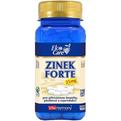 Vita Harmony VE Zinek forte 25 mg 320 tablet – Hledejceny.cz