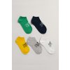 GANT SNEAKER SOCKS 5-PACK zelená