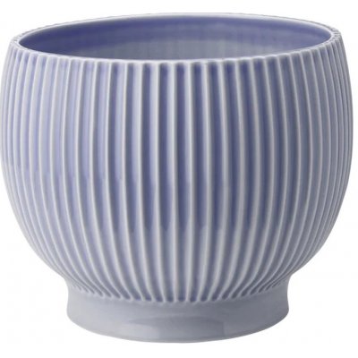 Keramický květináč Knabstrup Ripple Lavender 18 cm Knabstrup – Hledejceny.cz