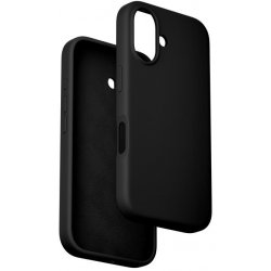 Vention Liquid Silicone Case for iPhone 16 with MagSafe Black KUHB0-10