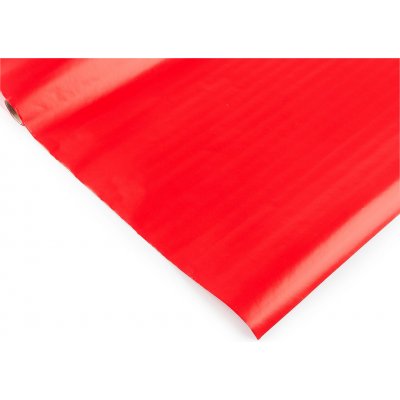 Balicí papír vánoční jednobarevný 0,7x2 m Varianta: 1 červená, Balení: 1 ks – Sleviste.cz