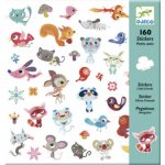 Djeco Samolepky Malí kamarádi 160 ks – Zboží Dáma