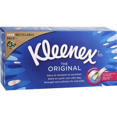 Kleenex Original papírové kapesníčky v krabičce 3-vrstvé 72 ks – Zboží Dáma