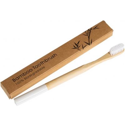 beUnik bambusový kartáček na zuby bílý soft – Zboží Mobilmania