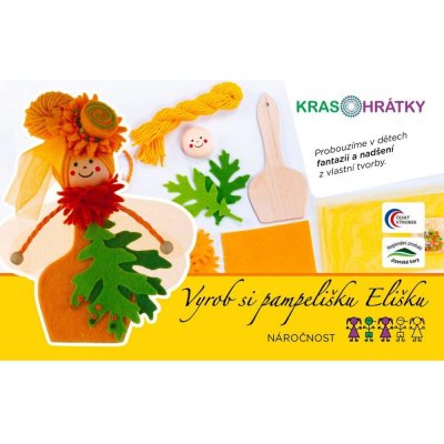 Krasohrátky kreativní set pampeliška Eliška – Hledejceny.cz