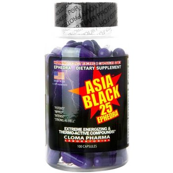 Cloma Pharma Asia Black 100 kapsli