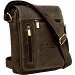 Always Wild 10-MH Středně velká kožená Crossbody taška tmavěhnědá – Sleviste.cz