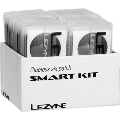 Lezyne Sada samolepících záplat Smart Kit - box 34 sad 6 ks – Zboží Mobilmania