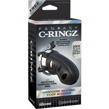 Pipedream Fantasy C-Ringz Hardcore Silicone Cock Blocker