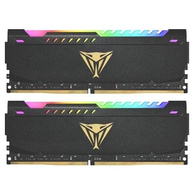 Patriot Viper Steel RGB 32GB 2 x 16GB 3200 MHz černá DDR4 CL16 XMP 2.0 NON-ECC Unbuffered 1.35 V PVSR432G320C6K – Hledejceny.cz