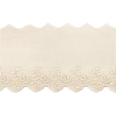 Prima-obchod Bavlněná madeira - štykování šíře 10 cm, barva 2 krémová – Hledejceny.cz