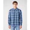 Pánská Košile Wrangler pánská košile shirt W5A25UXVT (112341055) Cerulean blue