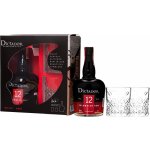Dictador 12y 40% 0,7 l (dárkové balení 2 sklenice) – Hledejceny.cz