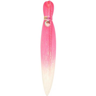 EZ 100% Kanekalon Cocktail TŘPYTIVÝ - PINK/WHITE – Sleviste.cz