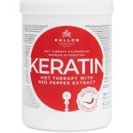 Kallos Hot Therapy hair wrap with keratin and paprika extract 1000 ml – Hledejceny.cz