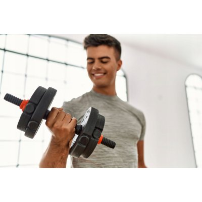 Modernhome Nastavitelné činky 2 x 20kg – Zboží Mobilmania