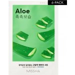 Missha Airy Fit Sheet Mask Aloe plátýnková maska s výtažkem aloe vera 19 g – Zbozi.Blesk.cz