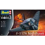 Revell slepovací model FLockheed Martin F-117A Nighthawk Stealth Fighter 1:72 – Zboží Dáma
