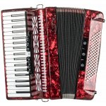 Latone MasterChord 37K 96RD Klávesový akordeon Red – Zboží Dáma