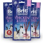 Brit Premium by Nature Cat Chicken & Liver 3 sticks 15 g – Hledejceny.cz