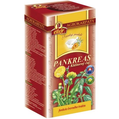 Agrokarpaty PANKREAS Kláštorný čaj prírodný produkt 20 x 2 g – Zboží Mobilmania