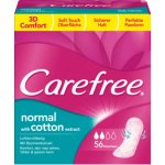 Carefree Cotton slipové vložky 56 ks – Sleviste.cz