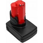 Cameron Sino Milwaukee M12 REDLITHIUM XC 4.0 (ekv. M12 B3 XC, M12 B4 XC), 12 V, 6 Ah, Li-Ion CS-MKM120PD - neoriginální – Zboží Dáma