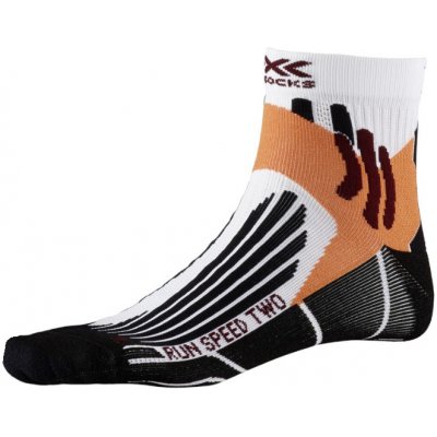 X-Socks Run Speed Two White/Opal Black