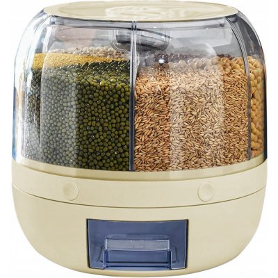 Dávkovač otočná nádoba pro skladování suchých potravin – Zboží Dáma