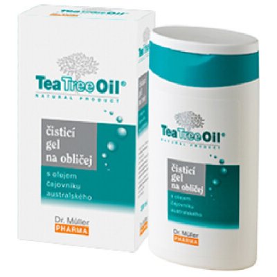 Dr. Müller Tea Tree Oil čistící gel na obličej 200 ml
