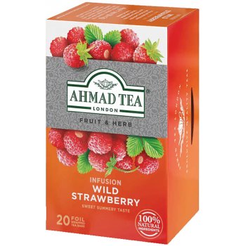 Ahmad Tea Wild Strawberries ovocný čaj 20 x 2 g