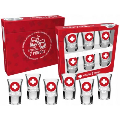 Toro sada sklenic na panáky varování 6 x 35 ml – Sleviste.cz