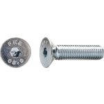 Šroub se zápustnou hlavou a vnitřním šestihranem DIN 7991 M6x16 mm galvanicky pozinkovaný, 1 ks – Hledejceny.cz